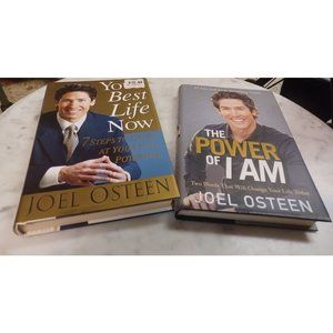 Joel Osteen Book Pair Your Best Life & The Power of I Am